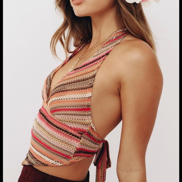 Verge Girl Tops - Vrg Grl crotchet top